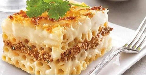 Pasta with Bechamel Sauce from Bravo Shaped Pasta