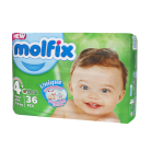 فوط اطفال مولفكس 3D دبل ماكسي بلص رقم(+4)