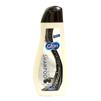شامبو  gian 750ml  2in1  للشعر التالف